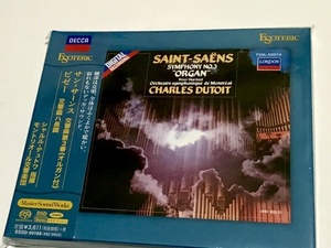 新品 ESOTERIC SACD SAINT-SAENS & BIZET エソテリック ESOTERIC SACD サンサーンス 交響曲第3番 オルガン付 ビゼー 交響曲 デュトワ