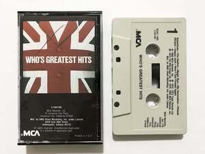 ■カセットテープ■ザ・フー The Who『Greatest Hits』「My Generation」などベスト盤■同梱8本まで送料185円