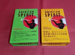 NATURAL AMERICAN SPIRIT　缶　２個まとめ売り　ナチュラル　アメリカン・スピリット　アメスピ　タバコ缶ケース