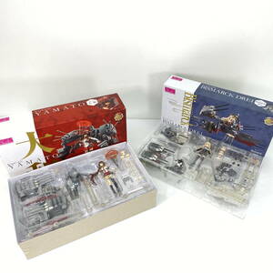 2405601-038 BANDAI バンダイ AGP 艦これ大和/ビスマルク フィギュア 計2点 開封済