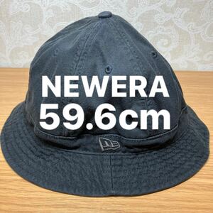 NEWERA ニューエラ バケットハット エクスプローラー ベルハット 帽子 ブラック 黒 7 1/2 59.6cm コットン 綿 メンズ レディース ハット