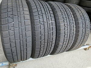 20年製バリ山 215/60R16 95Q ◆ヨコハマ ICE GUARD IG50plus◆ 4本 B104 スタッドレス