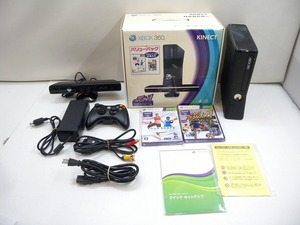 C6039★XBOX360 本体 ブラック KINECT 動作チェック済 中古現状渡し