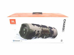 未使用品 JBL CHARGE5 スクワッド (JBLCHARGE5SQUAD) ポータブル Bluetooth スピーカー ワイヤレス ∠UK1446