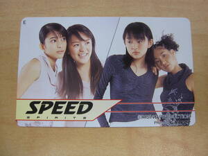 ★☆A　テレカ　SPEED　50度数　未使用☆★