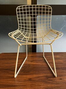 レア Knoll社製 Harry Bertoia diamond CHAILD chair チャイルドチェア 1952 50s 60s ノル harman miller vintage chair ノール イームズ