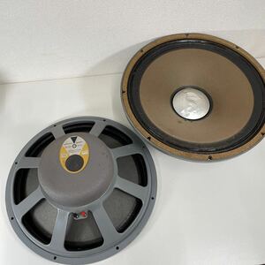 G◎ JBL D130 グレーフレーム 38cm スピーカーユニットペア キズ汚れ有り 8Ω 8オーム