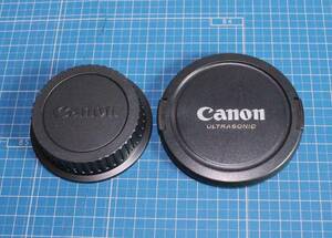 [is186]キャノン レンズキャップ E-72mm リヤキャップ canon LENS CAP EOS ULTRASONIC ウルトラソニック 前蓋 後蓋