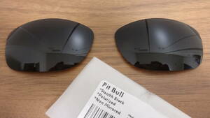 限定５セット★超特価！★オークリー PIT BULL ピットブル用 カスタム偏光 レンズ BLACK Color Polarized 　新品　PITBULL