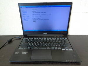 FUJITSU WU1/K FMVWKU1N77 Win8/i7-3687U/8GB Bios表示OK ジャンク品 部品どりに 管理N256