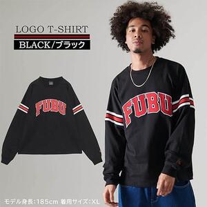 FUBU(フブ) ロンT 長袖 Tシャツ ロゴオーバーサイズ アメカジ