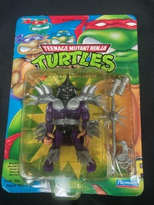 TEENAGE MUTANT NINJA TURTLES タートルズ フィギュア MOVIE STAR SUPER SHREDDER 新品未開封 当時品 匿