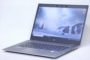 【1円～】Corei7 Office2021搭載ワークステーション！HP ZBook Studio G5 i7-8750H RAM32G SSD512G NVMe 15.6FHD P1000-4G Win10リカバリ