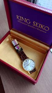 未使用品 KING SEIKO 1ST キングセイコー ファーストモデル 手巻 デッドストック