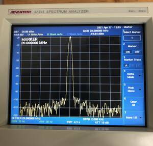 ★★U3741　 スペクトラム・アナライザ ★ADVANTEST ★高純度スペクトラム★美品★★