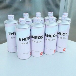 2サイクルエンジンオイル 0.5L 9本セット エネオス ENEOS JASO FC まとめ売り バイク 農機具 メンテナンス 未使用■LX077s■