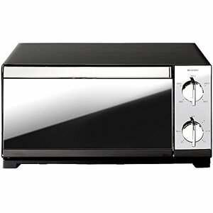 アイリスオーヤマ トースター オーブントースター 4枚焼き 温度調整無段階機能付き POT-413-B(中古品)　(shin