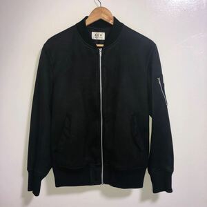 ADAM ET ROPE MA1 bomber jacket スエード