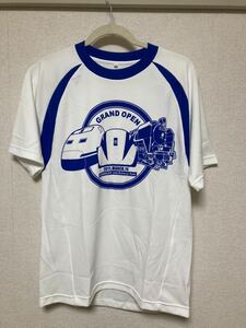 美品 リニア鉄道館 オープン記念 tシャツ サイズL メンズ scmaglev and railway park t-shirts 鉄道 リニア