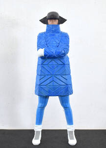 【真作】小畑多丘「B-GIRL Down Jacket NAGAME BLUE」2021年 サイン エディション有　現代アート