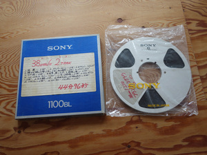 10号メタル オープンリールテープ SONY TYPE R-11A 日本製　③