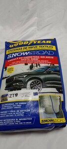 未使用 グッドイヤー/XLサイズ スーパー スノーソックス GOOD YEAR SNOW SOCKS チェーン規制対応品 非金属 布製タイヤチェーン GOD8021