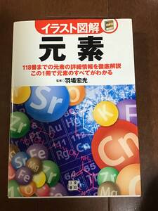 古本　イラスト図解　元素　羽場宏光　日東書院　2010年