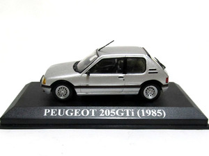 A★ 海外輸入 Altaya ixo 1/43 ★ プジョー 205 GTI ／ Peugeot 205 GTI 1985 シルバー ixo未発売 ★ 難