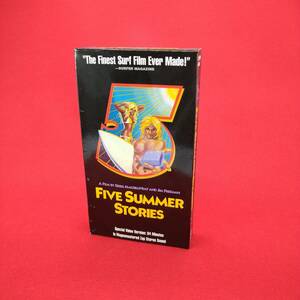 70s サーフィンビデオ 名作 ファイブ・サマー・ストーリーズ Five Summer Stories VHS ジェリーロペス ジェフハックマン デビッドヌヒワ