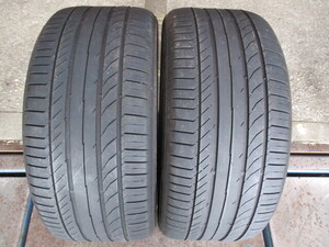 ｉ－１４４３４　２７５／４０Ｒ１９　コンチネンタル　コンチスポーツコンタクト５　ＭＯ　２０２２年製　６分山（センター）　２本