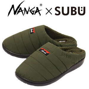 NANGA (ナンガ) x SUBU スブ HINOC WINTER SANDAL 2022 ヒノックウィンター サンダル KHAKI 3(JP28.0-29.5cm) N018