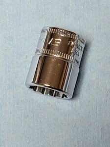 13mm 1/4 シャロー スナップオン TMMD13 (12角) 中古品 美品 保管品 SNAPON SNAP-ON シャローソケット 送料無料 ソケット 12ポイント