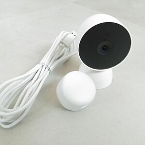 【☆動作確認済☆】Google NEST CAM GJQ9T グーグル ネストカム 屋内用 電源アダプター式 防犯 カメラ セキュリティー 1円スタート 3 MA753