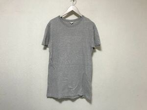 本物カルバンクラインCalvinKleinコットン半袖TシャツメンズサーフアメカジミリタリービジネススーツゴルフグレーMアメリカ製