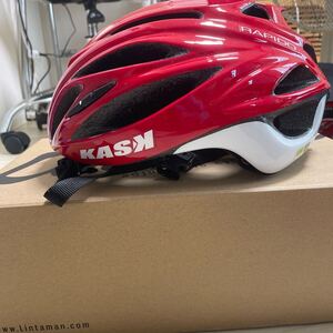 美品　KASK カスク　RAPIDO サイクルヘルメット　 ロードバイク　サイズＬ59cmから62cm