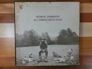 UK Original Stereo★All Things Must Pass 3LP BOX★初回マト:-1U/-1U/-1U/-1U★George Harrison(完品)