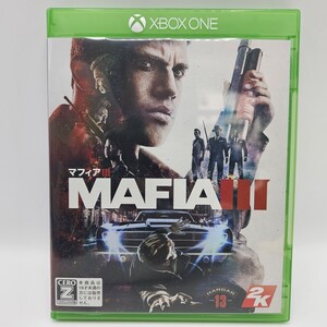 【美品】マフィア Ⅲ XBOX ONE MAFIA テイクツー・インタラクティブ・ジャパン ネコポス発送　