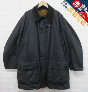 3J4587/Barbour 3ワラント ボーダー 93年製 BORDER ジャケット ライナーベスト付き