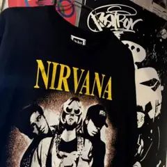 90s NILVANA バンドTシャツ