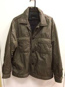 #6049 UNITED ARROWS GLR ユナイテッドアローズ 軽量 撥水 ナイロンジャケット ブルゾン L 防寒 現状品