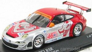 MINICAPMS/ミニチャンプス 1/43 Porshe 911 GT3 RSR Van Overbeek/Pilet/Lietz 12h Sebring 2008