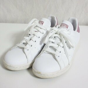 美品 adidas originals アディダスオリジナルス スタンスミス スニーカー GY5696 22.5cm ホワイト×ピンク ◆