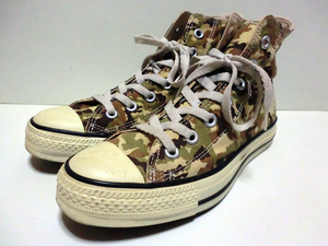 ♪日本製 Made in Japan Converse ALL STAR HI Camouflage コンバース オールスターハイ カモフラージュ SPOCAMO HI GREEN？