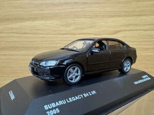 1/43 1:43 j-Collection スバル　2005 レガシィ　B4 2.0R SUBARU LEGACY レガシー　ブラックパール　台座歪み、ケース割れ