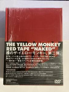 THE YELLOW MONKEY ザ・イエロー・モンキー ／ RED TAPE "NAKED" レッド・テープ・ネイキッド 初回生産限定盤