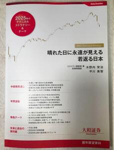 2025年　晴れた日に永遠が見える若返る日本　暦年展望資料　大和証券　木野内栄治