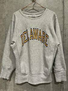 USA製 90’s Vintage Champion REVERSE WEAVE “BORO SWEAT”DELAWARE ビンテージ チャンピオン リバースウィーブ　ボロ スウェット