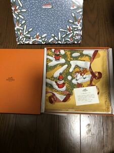 エルメス スカーフ Noel au 24 FAubourg フォーブル24番地のクリスマス 新品・未使用品 レア品 貴重品 【限定品の為無くなり次第終了】