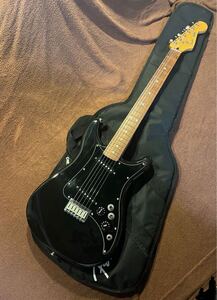 Fender player Lead Ⅱ(Ⅲ) ニコイチ黒ボディ　パーフェロー指板　ネック換装キメラ　The Roosters 80sスタイル　21年頃パーツ　