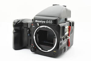 【美品 動作確認済】Mamiya 645 PRO AE finder Winder Grip 120 filmBack Camera Body マミヤ #0128